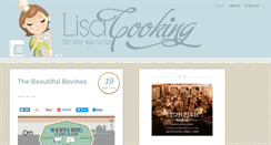 Desktop Screenshot of lisacooking.com